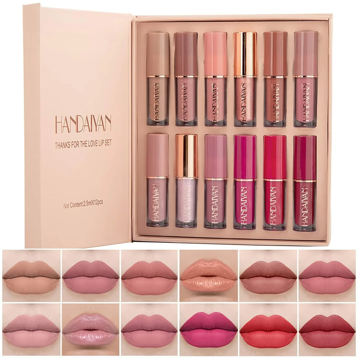 Cmaadu 20 colours liquid lipstick